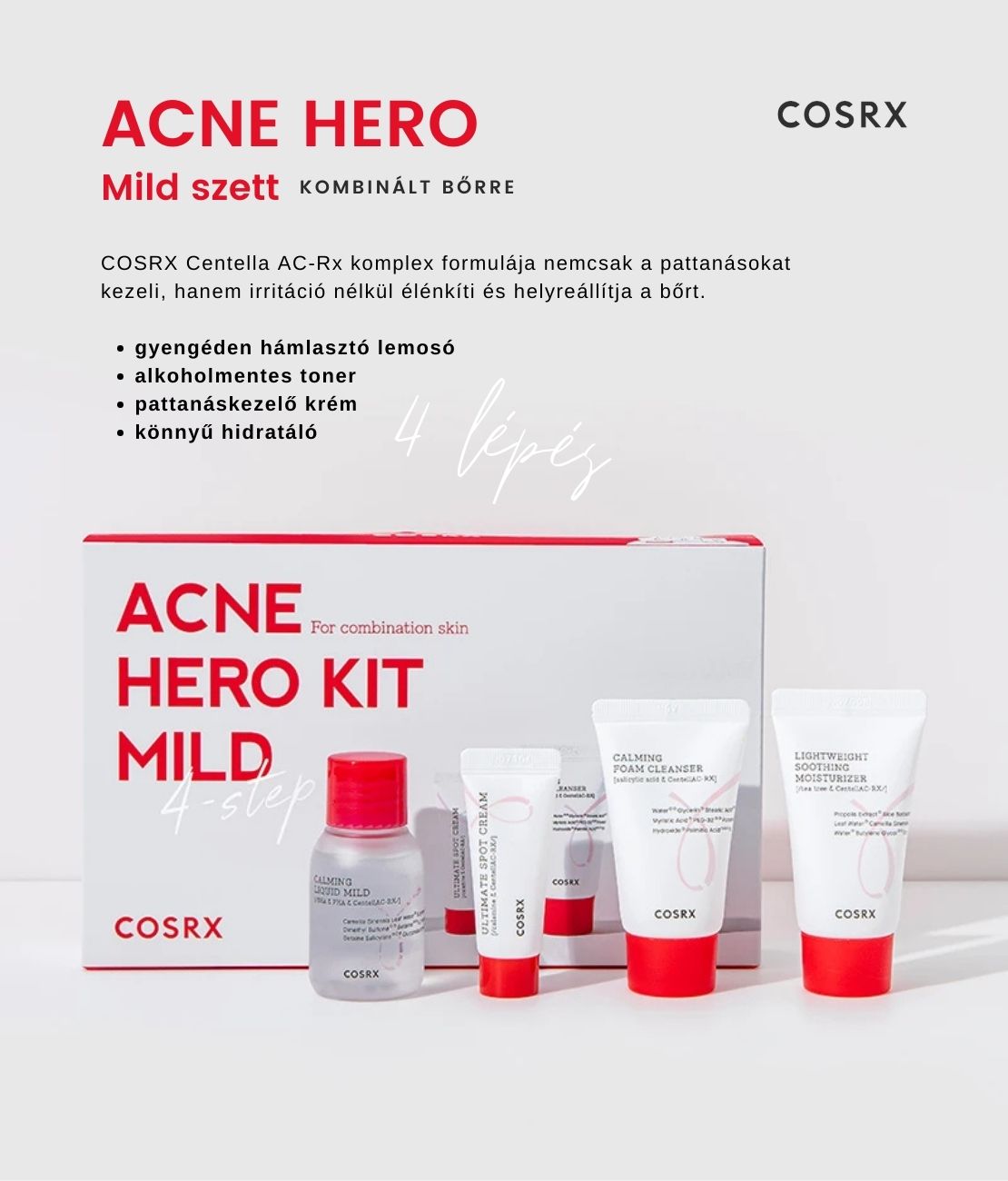 COSRX-acne-hero-MILD-szett